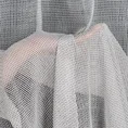 Firana KIM z drobnej siatki z efektem bukli - 140 x 300 cm - szary 9