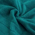 Ręcznik DAMLA z welurową bordiurą - 30 x 50 cm - turkusowy 5