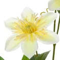 PNĄCZE POWOJNIK sztuczny kwiat dekoracyjny z płatkami z jedwabistej tkaniny - 85 cm - żółty 2