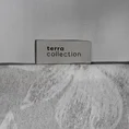 TERRA COLLECTION Komplet pościeli SEVILLE 1 z makosatyny bawełnianej z kwiatowym nadrukiem - 160 x 200 cm - jasnoszary 13