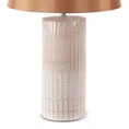 Lampa EDNA o podstawie z glinki ceramicznej - ∅ 33 x 56 cm - kremowy 8