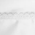 EUROFIRANY NOWA STYLE Komplet pościeli LINDA  z mieszanki włókien bawełniano-poliestrowych zdobiona subtelną koronką - 160 x 200 cm - biały 4