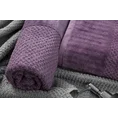 ELLA LINE Ręcznik MIKE w kolorze turkusowym, tkany w krateczkę z welurowym brzegiem - 50 x 90 cm - turkusowy 7