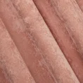 Zasłona z miękkiej szenilowej tkaniny jednokolorowa - 140 x 250 cm - różowy 6