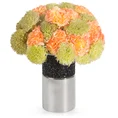 GOŹDZIK kwiat sztuczny dekoracyjny - dł. 40 cm śr. kwiat 9 cm - różowy 2