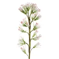 GAŁĄZKA SZTUCZNA dekoracyjna z pianki foamiran - dł.70 cm dł.z kwiatami 35 cm - jasnoróżowy 1