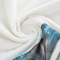EWA MINGE Ręcznik CHIARA z bordiurą zdobioną fantazyjnym nadrukiem - 50 x 90 cm - kremowy 4