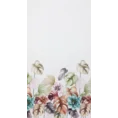 Dekoracja okienna NIKOLA z delikatnego tiulu z nadrukiem egzotycznych kwiatów i liści - 140 x 250 cm - biały 7