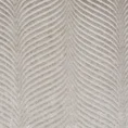 Zasłona LUSSI z lśniącego welwetu z żakardowym wzorem - 140 x 250 cm - jasnobeżowy 12