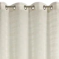 Zasłona HORISO etamina w stylu eko - 140 x 250 cm - kremowy 3