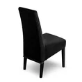 DESIGN 91 Pokrowiec na krzesło z welwetu - 35 x 30 x 55 cm - czarny 2