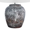 Lampka stołowa ELIA 02 na ceramicznej podstawie w stylu boho - ∅ 38 x 58 cm - kremowy 4