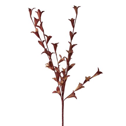 GAŁĄZKA OZDOBNA z kwiatami, kwiat sztuczny dekoracyjny 92 cm różowy,żółty