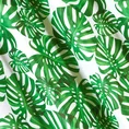 Zasłona SAMANTHA z nadrukiem liści monstery - 140 x 250 cm - zielony 6
