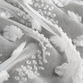 Zasłona ELENOR z etaminy zdobiona pomponami - 140 x 250 cm - biały 7