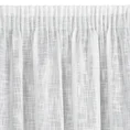 Zasłona LIREN w stylu eko o ozdobnym splocie - 140 x 270 cm - biały 6