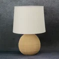 Lampa dekoracyjna KENZO w stylu boho - ∅ 34 x 51 cm - kremowy 1