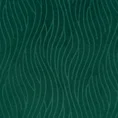 Zasłona LILI z falującym wytłaczanym  wzorem - 140 x 250 cm - zielony 12