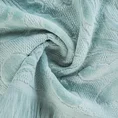 Ręcznik z żakardowym wzorem - 70 x 140 cm - miętowy 5