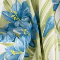 Zasłona MARI z kolorowym kwiatowym nadrukiem - 140 x 250 cm - biały 12