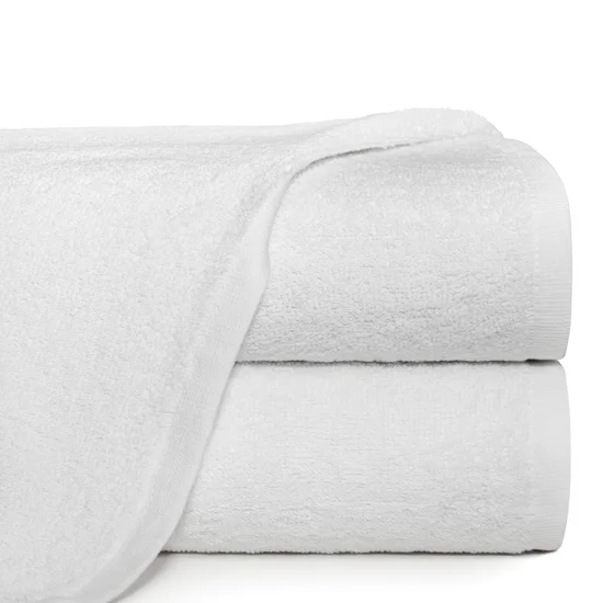 Klasyczny ręcznik gładki - 50 x 100 cm - biały