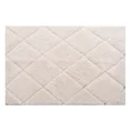 Miękki bawełniany dywanik CHIC zdobiony geometrycznym wzorem z kryształkami - 50 x 70 cm - kremowy 2