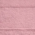 Ręcznik do rąk 30x50 cm bawełniany kolor liliowy z welwetową bordiurą 500 g/m2 MARI - 30 x 50 cm - ciemnoróżowy 2