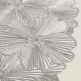 Podkładka LAURA z ażurowym wzorem w kwiaty srebrna - ∅ 38 cm - srebrny 2
