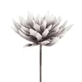 Kwiat sztuczny dekoracyjny z plastycznej pianki foamirian - ∅ 26 x 65 cm - ciemnofioletowy 1