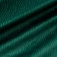 Zasłona LILI z falującym wytłaczanym  wzorem - 140 x 250 cm - zielony 11