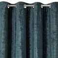 DIVA LINE Zasłona gotowa z lśniącej tkaniny szenilowej - 140 x 270 cm - zielony 4