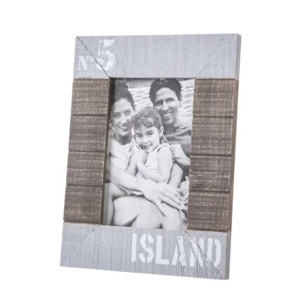 Ramka na zdjęcie STONE 17 x 2 x 22 cm beżowy,jasnoszary