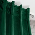 Zasłona MADLEN z gładkiego i miękkiego welwetu - 140 x 300 cm - zielony 10