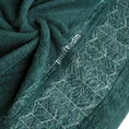 PIERRE CARDIN Ręcznik TEO w kolorze turkusowym, z żakardową bordiurą - 50 x 100 cm - turkusowy 5