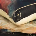 EVA MINGE Komplet pościeli ANABEL z najwyższej jakości makosatyny bawełnianej z designerskim nadrukiem i logo - 220 x 200 cm - kremowy 7