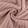 TERRA COLLECTION Ręcznik AVINION tkany w prążki na całej powierzchni - 50 x 90 cm - pudrowy róż 5
