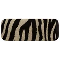 Ręcznik ZEBRA z motywem zwierzęcych pasów - 70 x 140 cm - czarny 3
