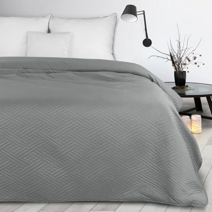 DESIGN 91 Narzuta BONI z geometrycznym wzorem wykonana techniką hot press DESIGN 91 Narzuta BONI z geometrycznym wzorem wykonana techniką hot press - 200 x 220 cm