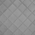 EUROFIRANY PREMIUM narzuta MILO z welwetu strukturalnego pikowana w geometryczny wzór metodą hot press - 220 x 240 cm - srebrny 4