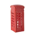 Figurka ceramiczna angielska budka telefoniczna - 8 x 8 x 20 cm - czerwony 1