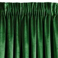 DESIGN 91 Zasłona TAYLOR z miękkiej tkaniny welwetowej - 140 x 270 cm - zielony 4