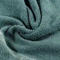 Ręcznik ALTEA z bordiurą z melanżowym pasem w stylu eko - 70 x 140 cm - miętowy 5