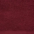 Ręcznik jednokolorowy klasyczny bordowy - 50 x 100 cm - bordowy 2