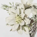 MARGARETKA bukiet mały, kwiat sztuczny dekoracyjny - dł. 35 cm śr. kwiat 8 cm - kremowy 2
