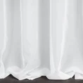 Firana gotowa SIMONE z gładkiego woalu uszyta na taśmie flex - 300 x 300 cm - biały 3