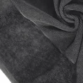 EUROFIRANY CLASSIC Ręcznik LUCY z miękką welurową bordiurą - 70 x 140 cm - stalowy 5