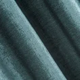 Zasłona CLAIRE z lśniącej tkaniny szenilowej - 140 x 250 cm - zielony 5