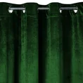 Zasłona SILVANA z błyszczącego welwetu o gramaturze 200 g/m2 - 140 x 250 cm - zielony 4