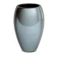 Wazon ceramiczny  SIMONA z perłowym połyskiem - 14 x 10 x 24 cm - oliwkowy 2