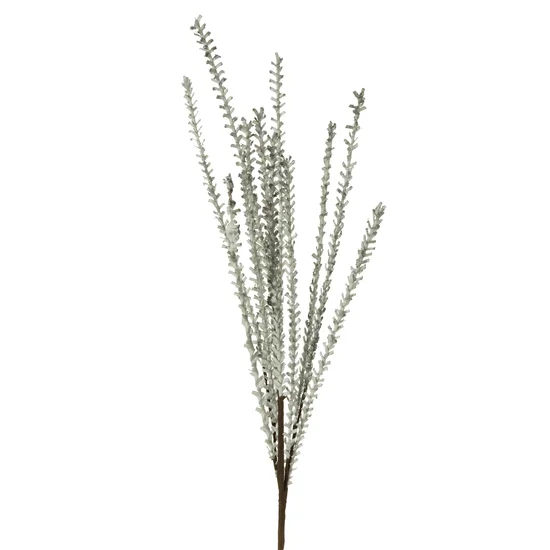 Gałązka  sztuczny kwiat dekoracyjny - 50 cm - srebrny